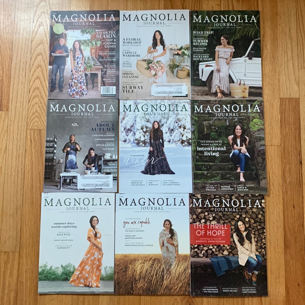 Magnolia Journal - premiere editions